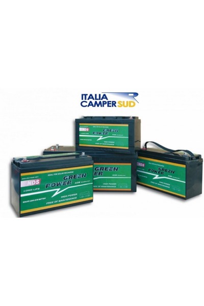 BATTERIA GREEN POWER 12V 120 AH DIMENSIONI 330X171X220H NDS