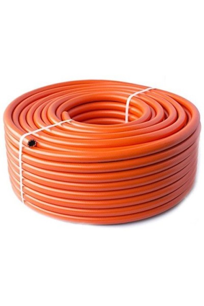 TUBO GAS IN PVC ARANCIONE 6X13 MM