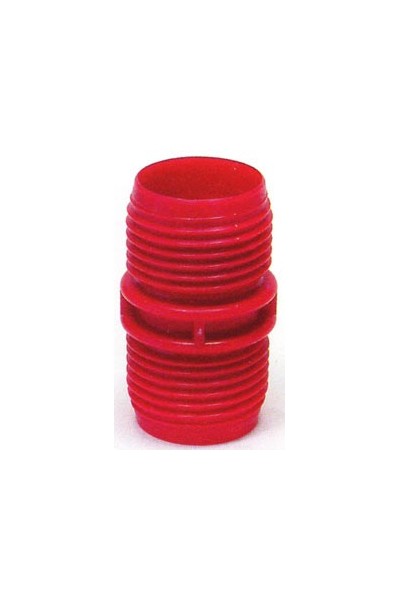 RACCORDO TUBO ASPIRALE 75 MM TERMINALE ROSSO