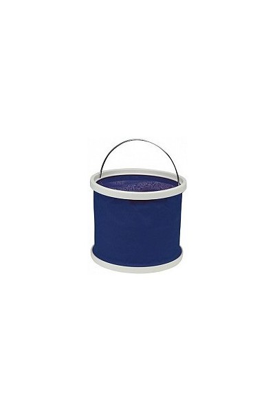 SECCHIO BRUNNER BLU  IN NYLON PIEGHEVOLE 8 LT