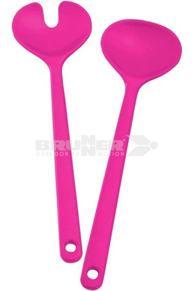 SET POSATE INSALATA COLORE PINK 2PZ