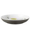 SET IN  MELAMINA  SPACE IN VERDE E GRIGIO DA 16 PEZZI  CON ANTISLIP