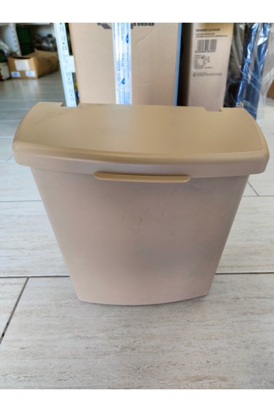 PATTUMIERA RIGIDA IN PLASTICA DA PORTA  COLORE BEIGE