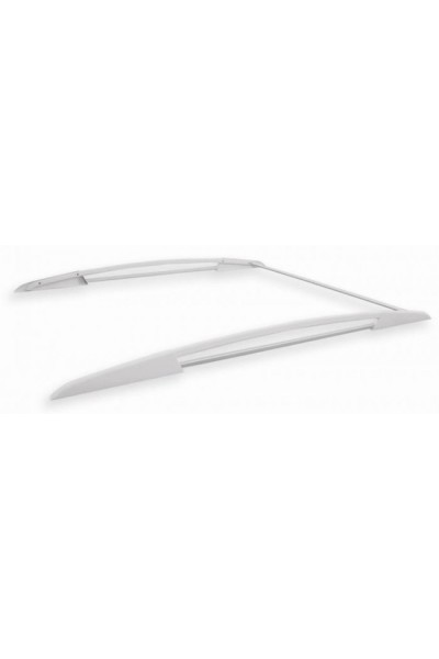 BARRE PORTAPACCHI CON IN ALLUMINIO LACCATO BIANCO MISURA CM270X226