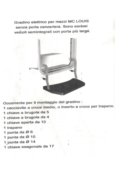 GRADINO MANUALE SUPPLEMENTARE