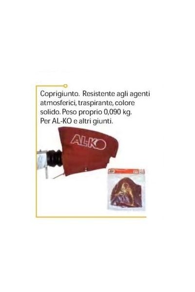 COPRIGIUNTO PER GIUNTI A SFERA TELATO ROSSO MOD ALKO