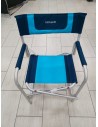 SEDIA REGISTA MIDLAND BLU E TURCHESE