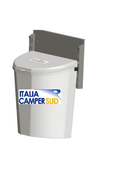 CESTINO PORTARIFIUTI DA PARETE PILLAR XL BRUNNER 10LT