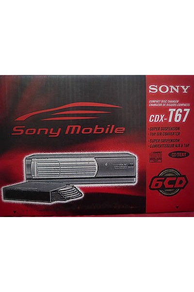 CARICATORE SONY A 6 CD MODELLO CDX T67