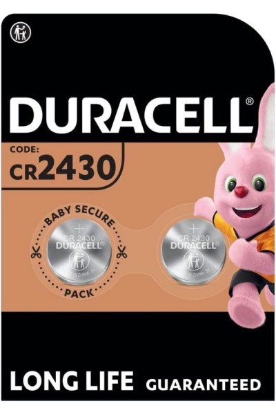 BATTERIA A BOTTONE DURACELL.2430