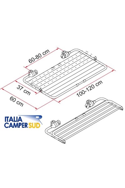 EASY DRY STENDINO FIAMMA DA POSIZIONARE SUL PORTABICI