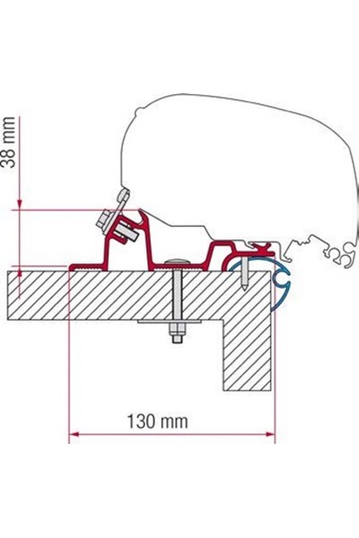 STAFFE PER VERANDA F 80S/F 65 S