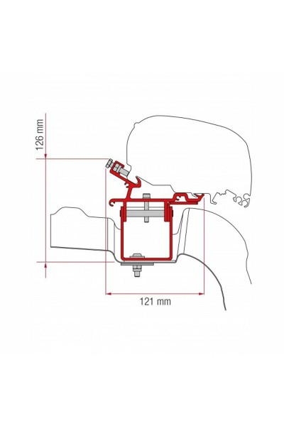 KIT 3 STAFFE ARCA F80/F65 MOBILVETK-YACHT