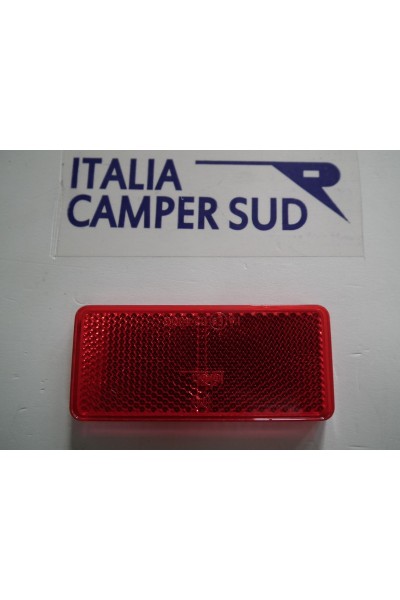 CATADIOTTRO POSTERIORE RETTANGOLARE MISURA MM 90X40 PER CAMPER TRIGANO