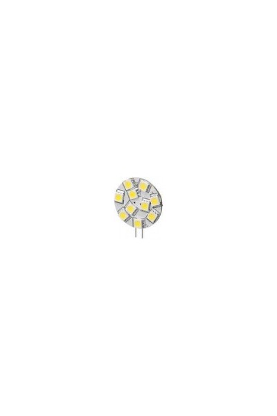 LAMPADINA TONDA 10 LED ATTACCO G4 DA 1,5W BIANCO FREDDO