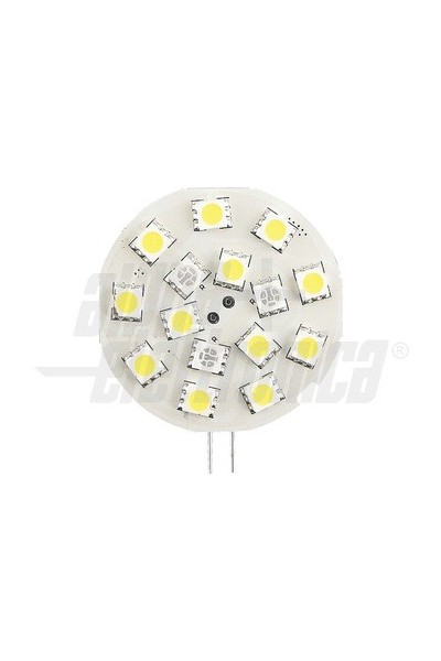 LAMPADINA 15 LED ATTACCO G4 2,4W 3 LED COLORE BLU IL RESTO BIANCHI