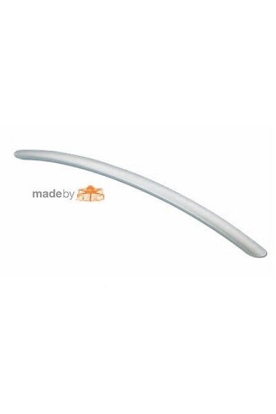 MANIGLIONE D INGRESSO 59 CM TUBOLARE OVALE SATINATO