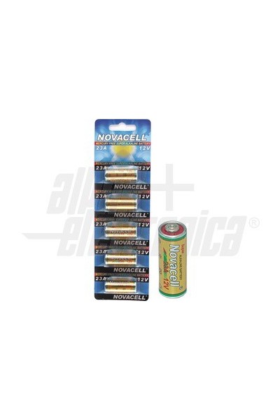 PILA  ALKALINA 12V 23A NOVACELL PER RADIOCOMANDI