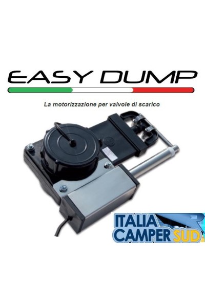 MECCANISMO ELETTRICO 12 V PER APERTURA E CHIUSURA VALVOLA DI SCARICO 1,5 -2 EASY DUMP