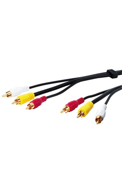 CAVO DA 3 RCA A 3 RCA DA 3 METRI