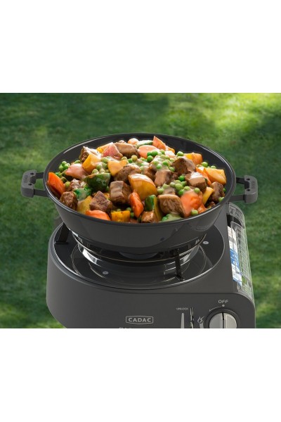 BARBEQUE CADAC SAFARI CHEF 30 COMPACT CON GRIGLIE  E COPERCHIO