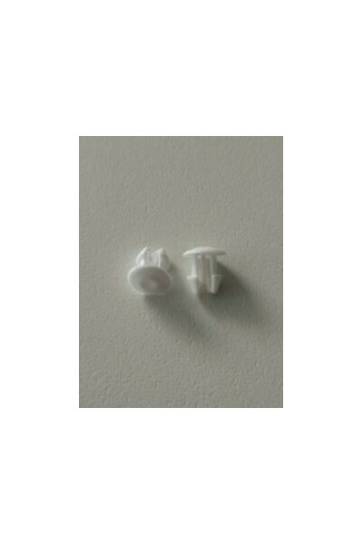 TAPPO IN PLASTICA COLORE BIANCO DIAMETRO 5MM ALTEZZA 7MM