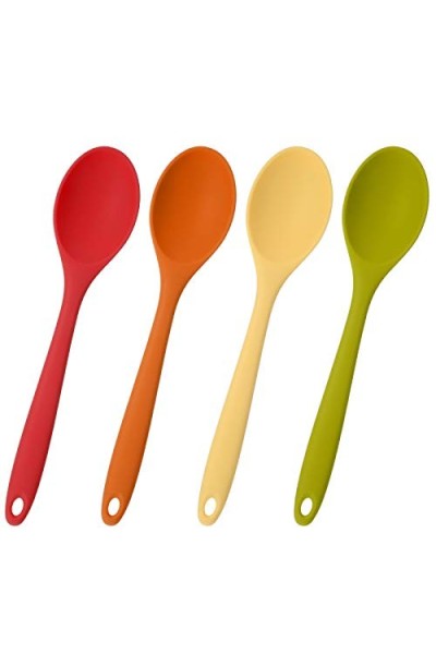 CUCCHIAIO IN SILICONE  COLORI ASSORTITI