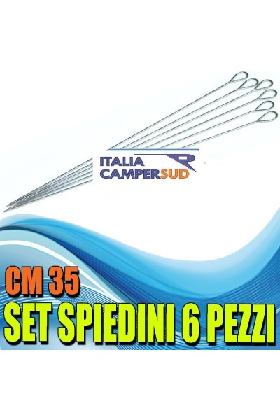 SPIEDINI X BARBECUE CM.35 PZ.6