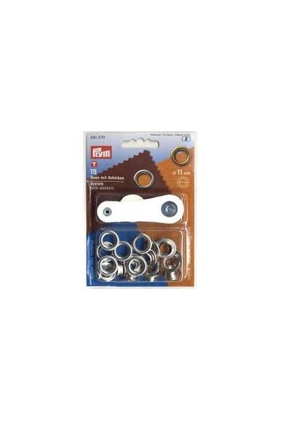 KIT OCCHIELLI RIBATTINI 14 MM COLORE BRONZO CONFEZIONE DA 10 PZ.