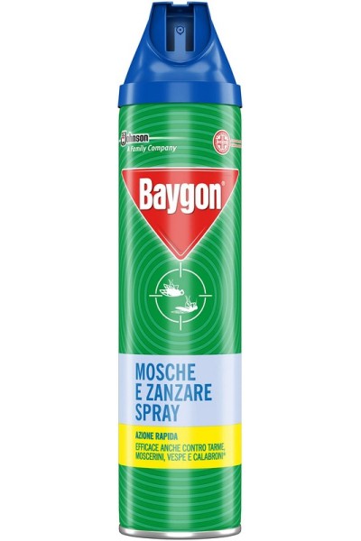 BAYGON SPRAY PER MOSCHE E ZANZARE ML 400