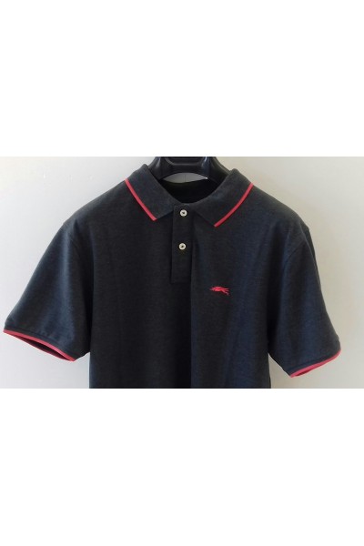 POLO LAIKA UOMO GRIGIO ANTRACITE TG XL