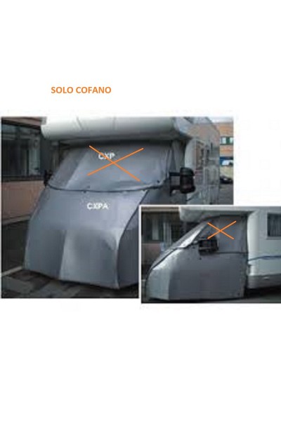 OSCURANTE TERMICO ESTERNO COPRIMOTORE CXPA PER IVECO DAILY DAL 07/2006 CON BANDELLA