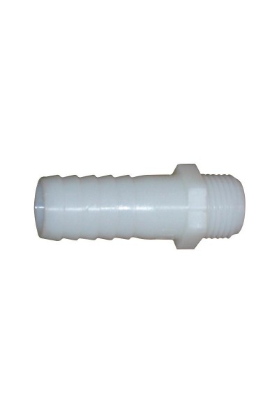 PORTAGOMMA DRITTO FILETTATO 1   1/4 X 35 BIANCO