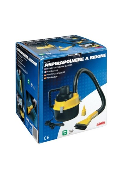 ASPIRAPOLVERE BIDONCINO CON PRESA ACCENDISIGARI  12V