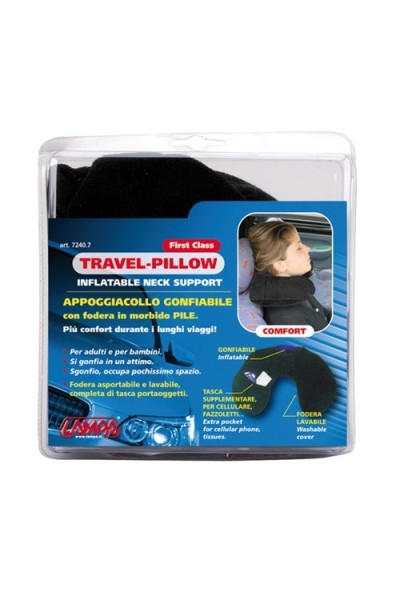 TRAVEL PILLOW APPOGGIACOLLO GONFIABILE