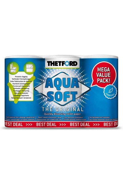 CARTA IGIENICA AQUA-SOFT 6 ROTOLI THETFORD