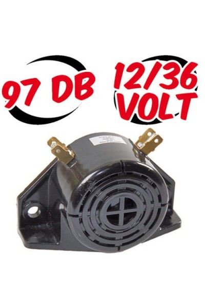 BACK-UP AVVISATORE ACUSTICO 12V 24V 36V