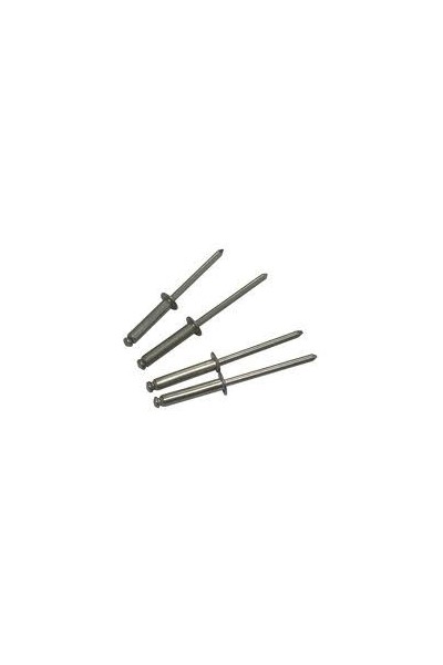 SET BLISTER DI RIVETTI 20PEZZI 15X4MM