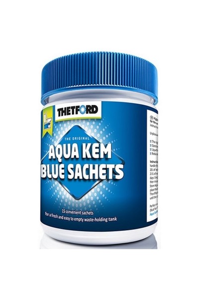 AQUA KEM IN SACCHETTI PER WC CAMPER E CARAVAN THETFORD.IN BUSTINE