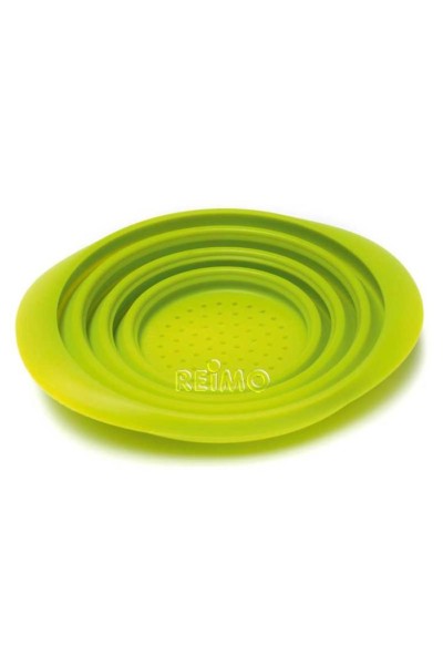 SCOLAPASTA PIEGHEVOLE IN SILICONE 21,5 X 18 X 2 COLORE VERDE