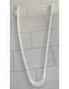 COPPIA PROFILO ALLUMINIO  MANSARDA  DX E SX COLORE BIANCO