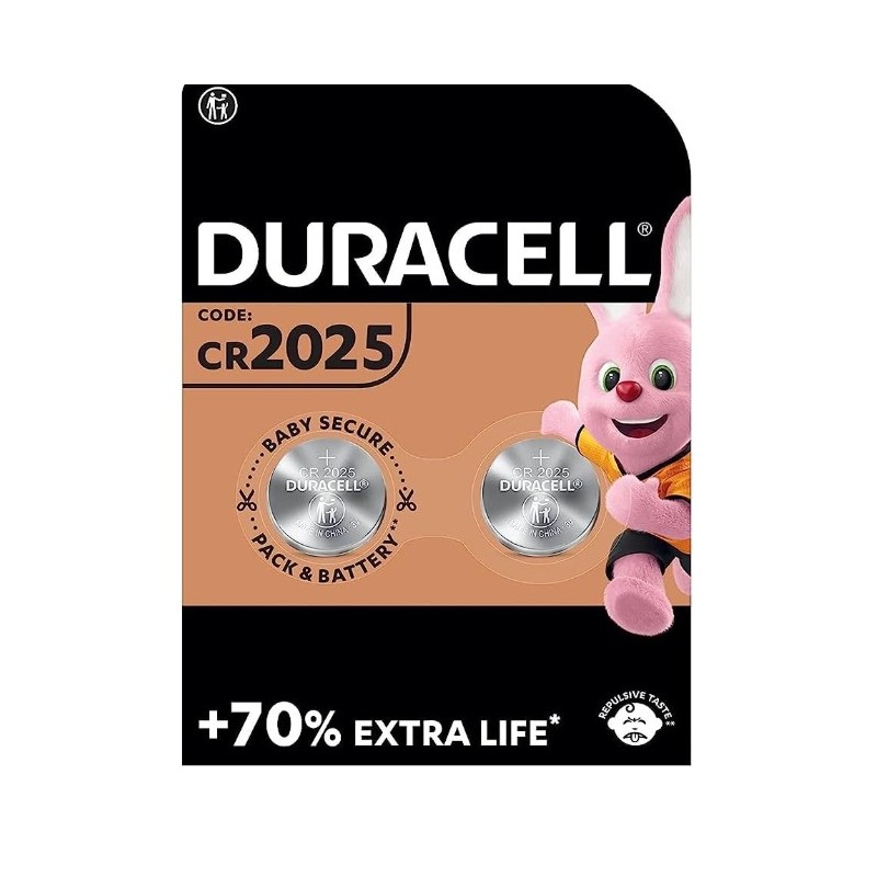 BATTERIA DURACELL  A BOTTONE 2025