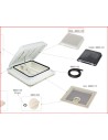COPERCHIO BIANCO PER OBLO  40X40 FIAMMA.